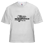 SF/F Awards Word Cloud T-Shirt - White