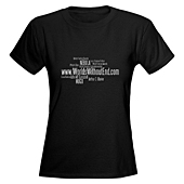 SF/F Awards Word Cloud T-Shirt - Black